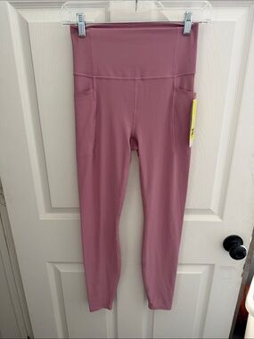 all in motion High-Waist Leggings with Side Pockets in Rose